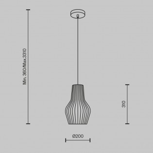 Pendant Lamp Roots