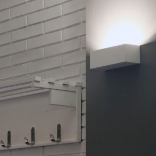 Wall light of gypsum Eaco-1
