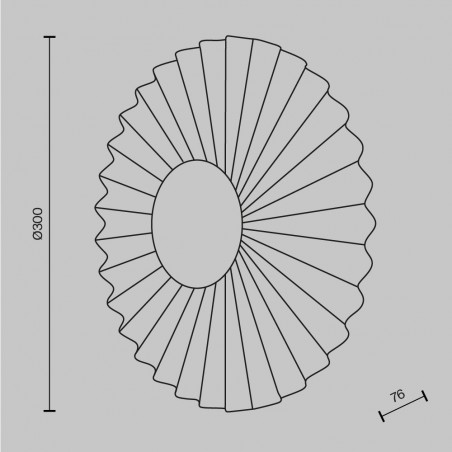 LED Wall Lamp Fiore (7W)