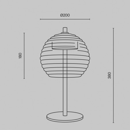 LED Table Lamp Mystic (8W)