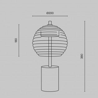 LED Table Lamp Mystic (8W)