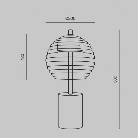 LED Table Lamp Mystic (8W)