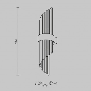 Wall Lamp Frame