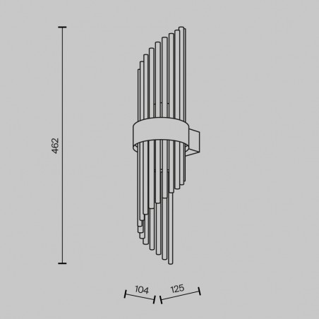 Wall Lamp Frame