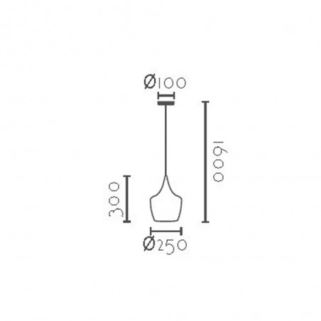 Pendant lamp Cidro