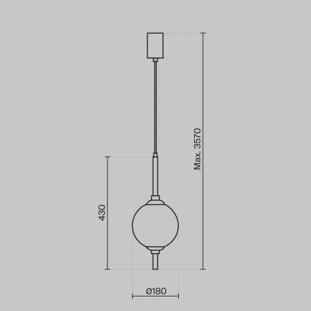 LED Pendant Lamp The Sixth Sense (7W)