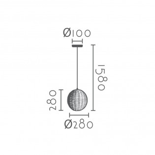 Pendant lamp Dalia
