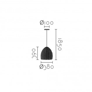 Pendant lamp Java