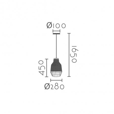 Pendant lamp Nepal
