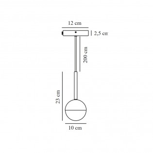 Suspended Lamp Contina