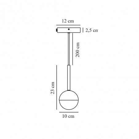 Suspended Lamp Contina
