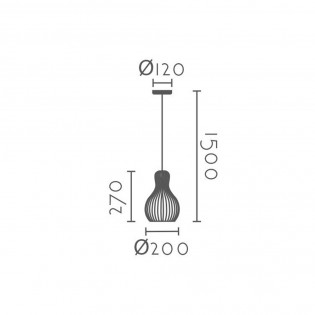 Ceiling lamp Vicky