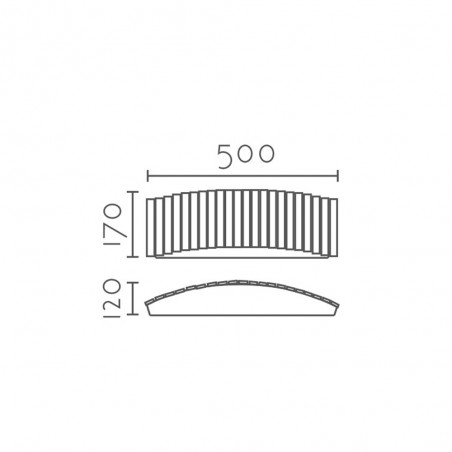 Wall lamp Yuca