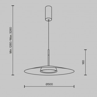 LED Pendant Lamp El 50 (12W)