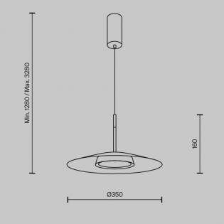 LED Pendant Lamp El 30 (12W)