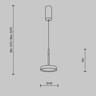 LED Pendant Lamp El (12W)