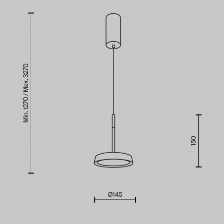 LED Pendant Lamp El (12W)