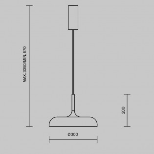 LED Pendant Lamp Gerhard (19W)