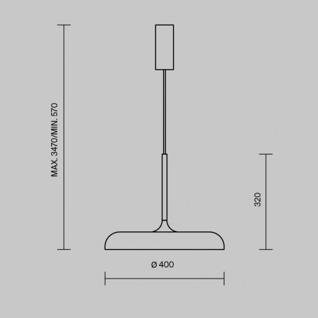 LED Pendant Lamp Gerhard (26W)