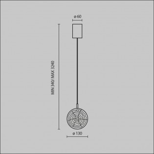 Pendant Lamp Frozen