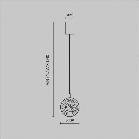 Pendant Lamp Frozen