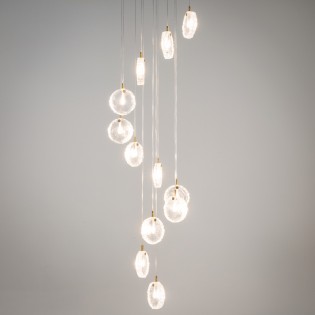 Cluster Pendant Lamp Frozen (12 lights)