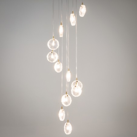 Cluster Pendant Lamp Frozen (12 lights)