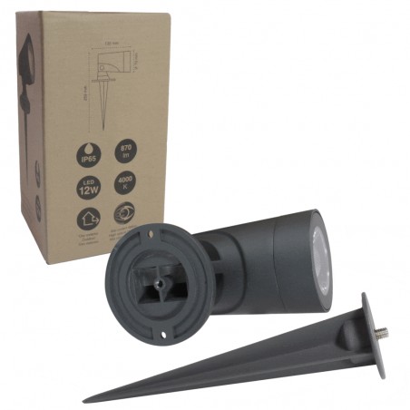 Outdoor LED Spotlight with spike Kat (12W)