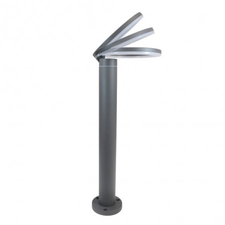 Adjustable Outdoor LED Bollard Light Circle (8W)
