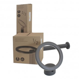 Adjustable Outdoor LED Bollard Light Circle (8W)