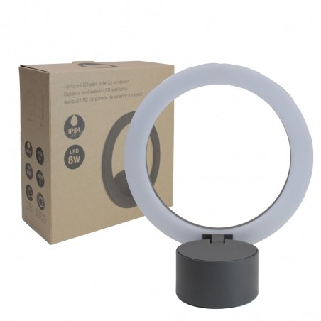 Adjustable Outdoor LED Wall Lamp Circle (8W)