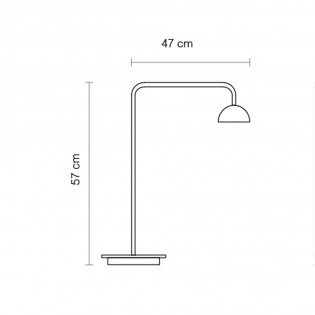 Lámpara de mesa LED Absidiola Mini Brazo Largo (3.5W)
