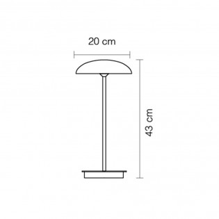 LED Table Lamp Absidiola Plat (3.5W)