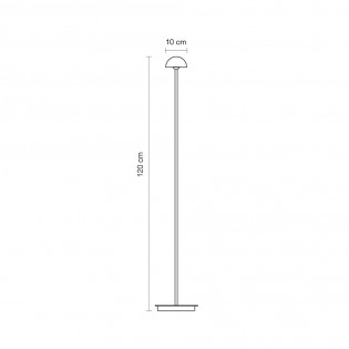 Lámpara de pie LED Absidiola Mini (3.5W)