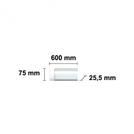 LED extra-flat strip 6000K (20W)