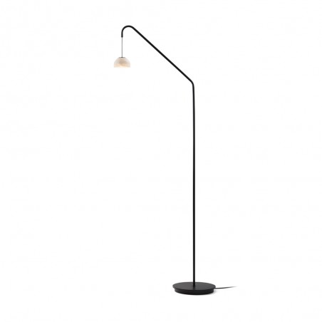 Lámpara de pie LED Absidiola Mini Alabastro Arco (3.5W)