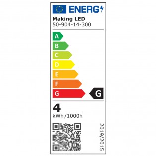 LED Bulb Candle warm  (4W)