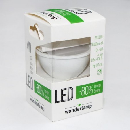 Bombilla Led GU10. 4W. 300Lm. Wonderlamp
