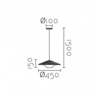 Ceiling lamp Nerota
