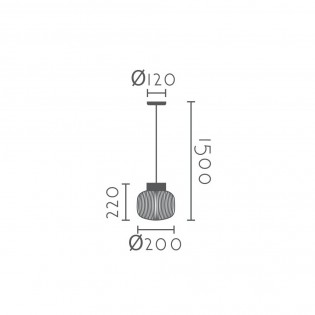 Pedant lamp Crismera 20