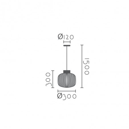 Pedant lamp Crismera 30
