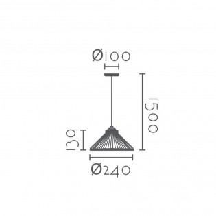 Pendant lamp Tecota