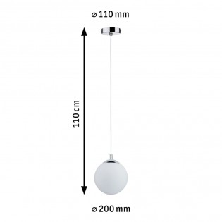 Badezimmer-Pendelleuchte Globe
