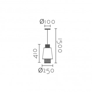 Pendant lamp Netala II