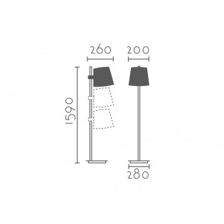 Floor lamp Winrefen