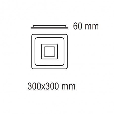 LED Ceiling Flush Light Cryn CCT Dim Smart (50W)