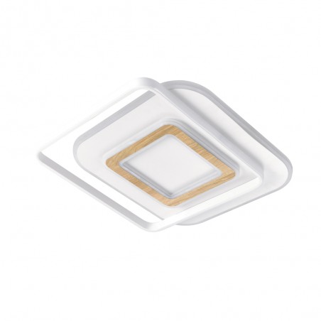LED Ceiling Flush Light Naos Nature CCT Dim (100W)