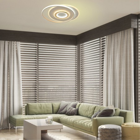 Plafón de techo LED Naos Nature CCT Dim (75W)