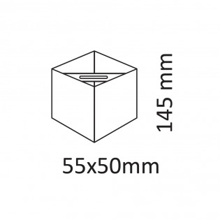 Aplique de pared LED Elber IP54