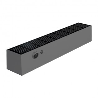 APLIQUE SOLAR  IROS 1000lm 4000K 5.2W ANTRACITA
